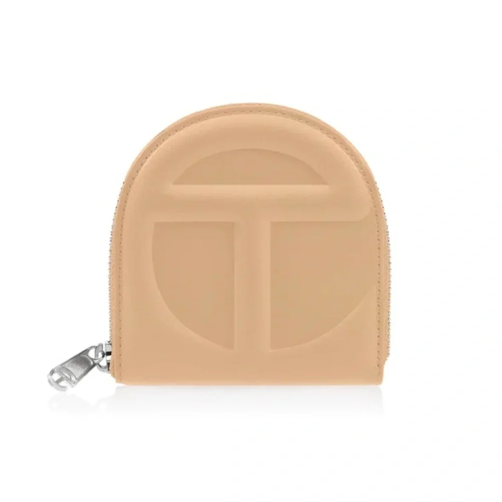 Cream Telfar wallet